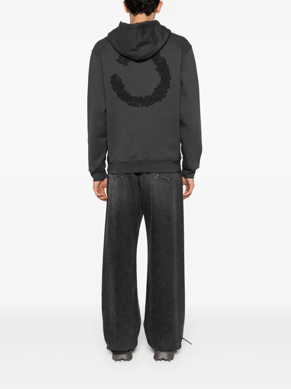 Boulder-Print Cotton Hoodie