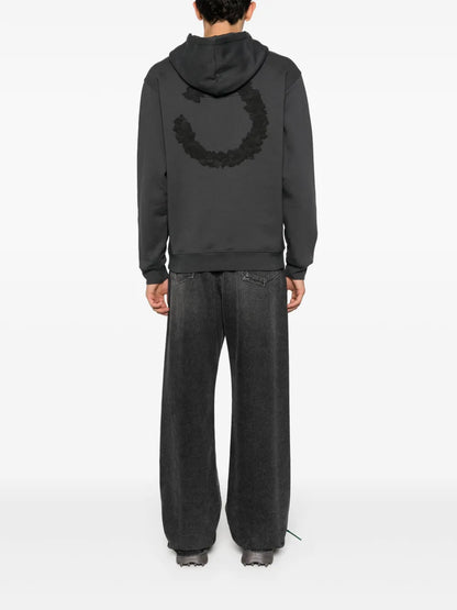 Boulder-Print Cotton Hoodie