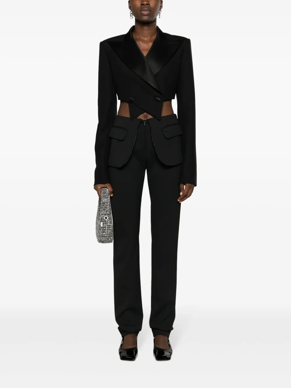 Flap Tailored Trousers