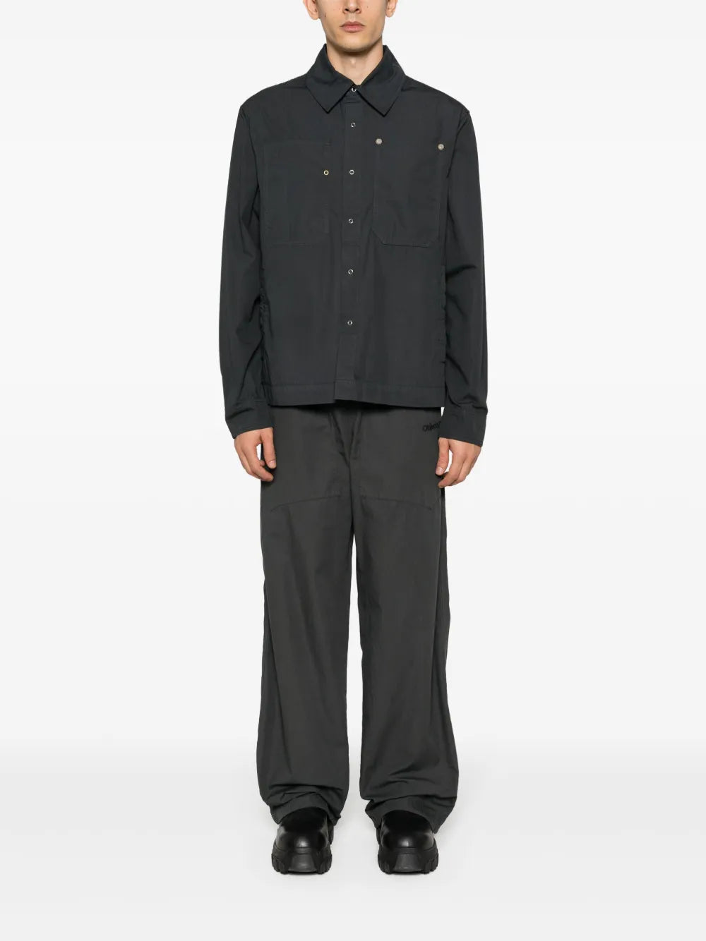 Shell Cotton Shirt Jacket