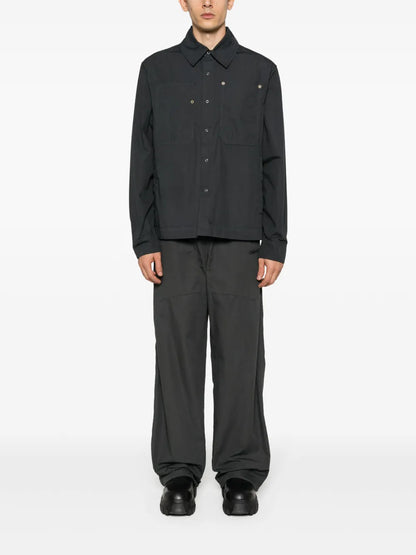 Shell Cotton Shirt Jacket