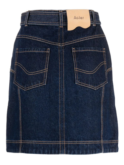Valleybrook Denim Mini Skirt