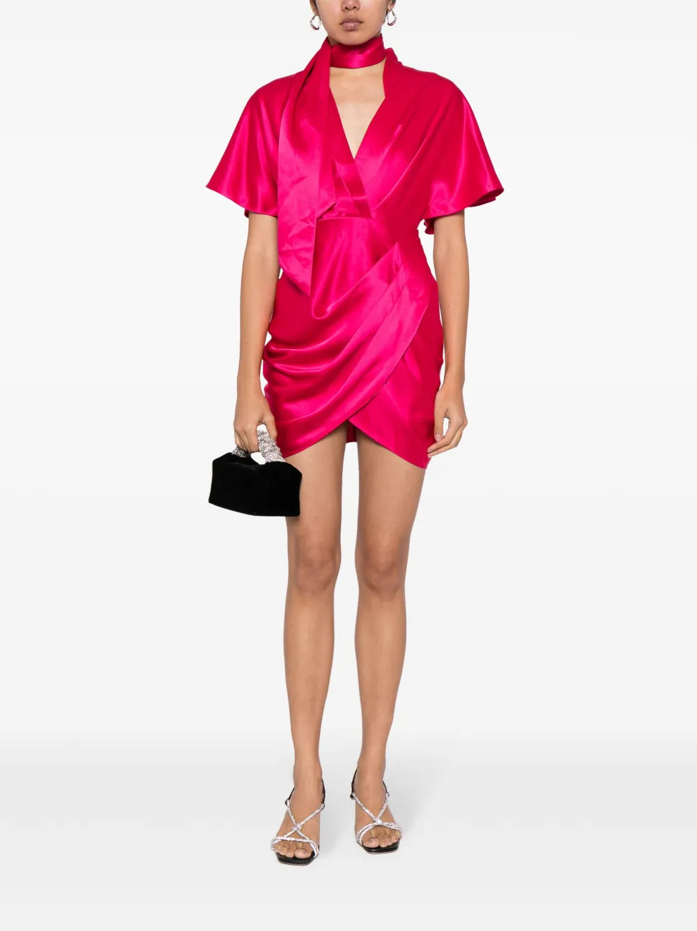 Giles Satin Minidress