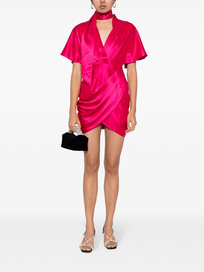 Giles Satin Minidress