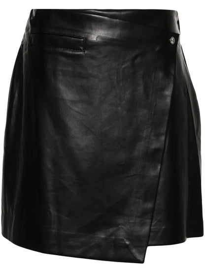 Wrap Mini Skirt