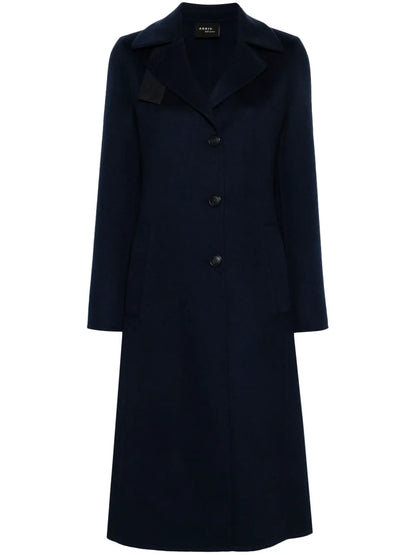 Single-Breasted Cashmere Coat