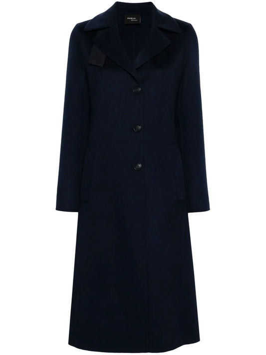 Single-Breasted Cashmere Coat