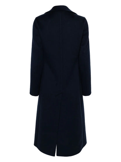 Single-Breasted Cashmere Coat