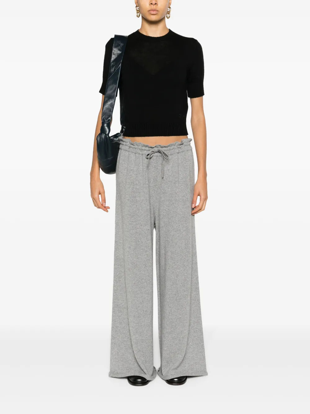 Cropped Wool Jumper
