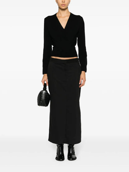 Wraparound Cashmere Cardigan