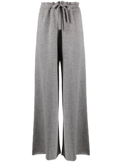 Drawstring-Waist Cashmere Trousers