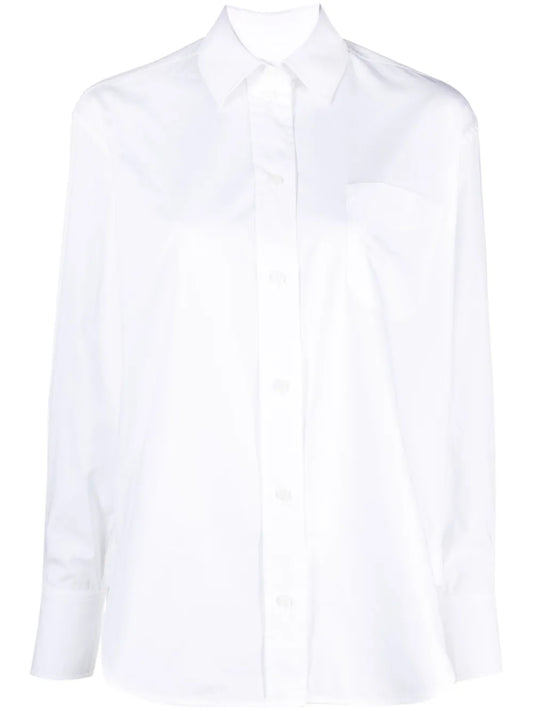 Logo-Embroidered Organic Cotton Shirt