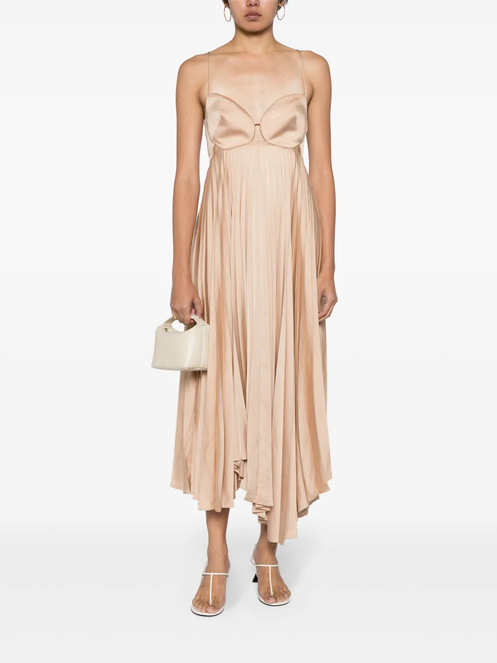 Willcocks Pleated Midi Dress