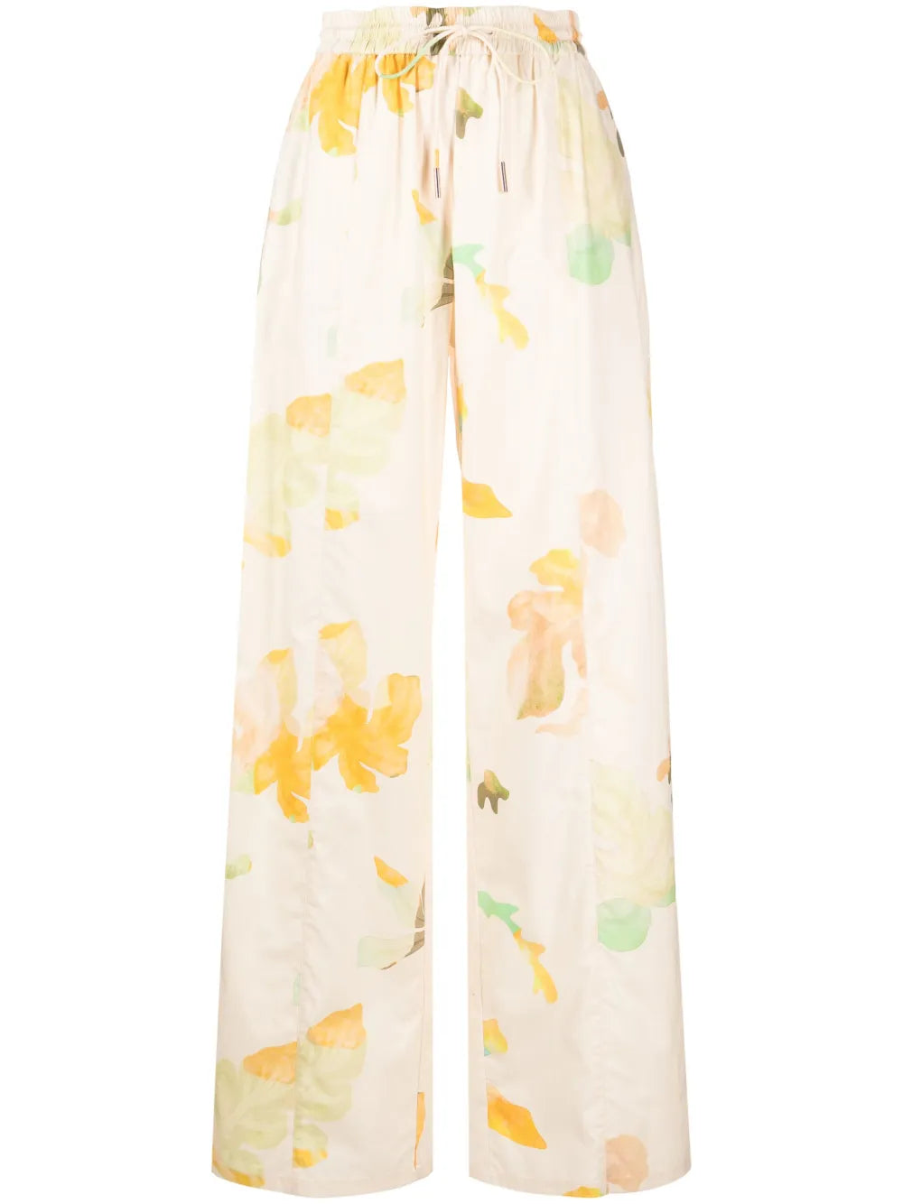 Edmond Abstract-Print Palazzo Trousers
