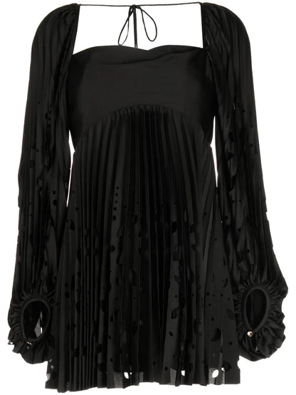 Barlow Pleated Minidress