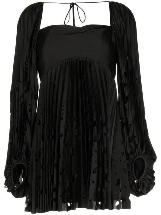 Barlow Pleated Minidress