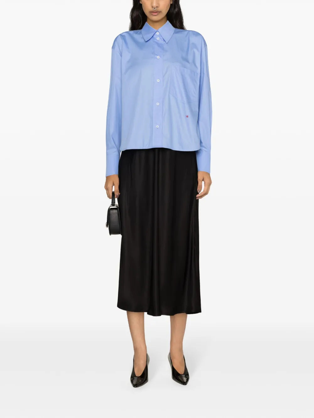Logo-Embroidered Cotton Shirt