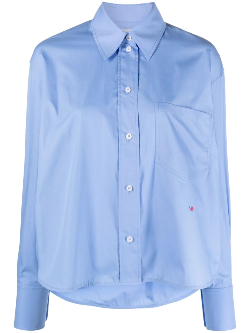 Logo-Embroidered Cotton Shirt
