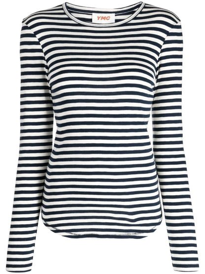 Charlotte Long-Sleeve Striped T-Shirt