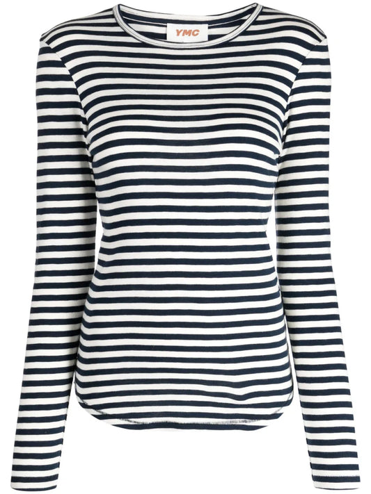 Charlotte Long-Sleeve Striped T-Shirt