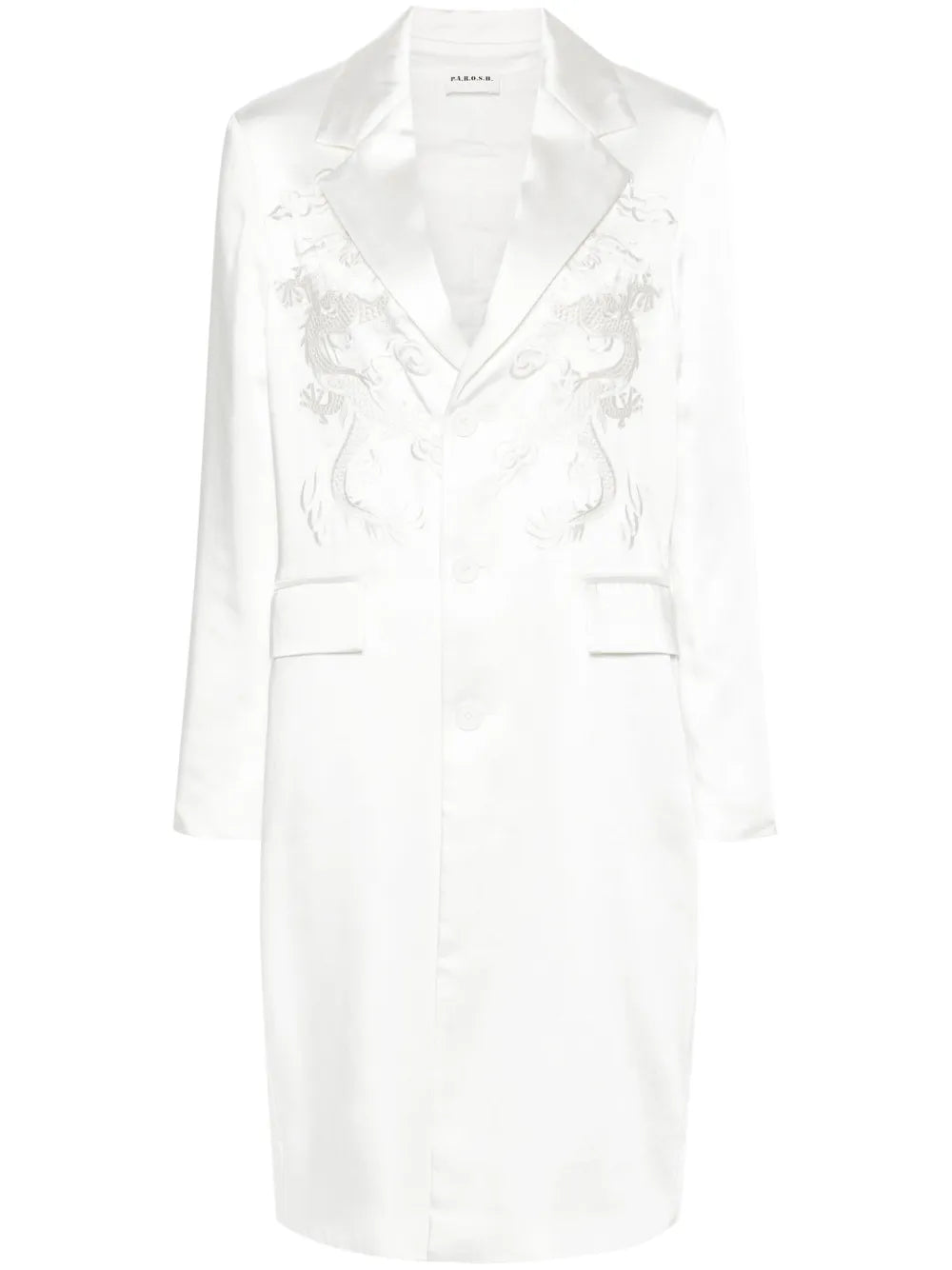 Pam Dragon-Embroidered Coat