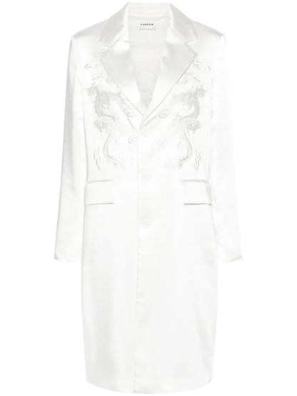 Pam Dragon-Embroidered Coat