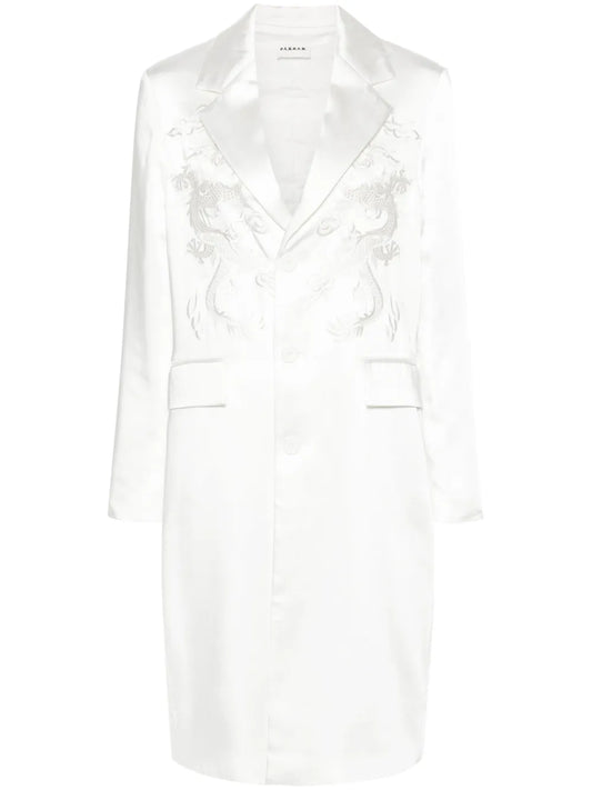 Pam Dragon-Embroidered Coat