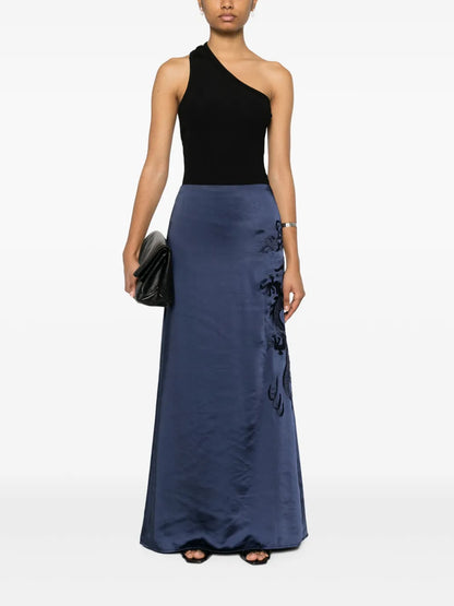 Pam Embroidered Maxi Skirt
