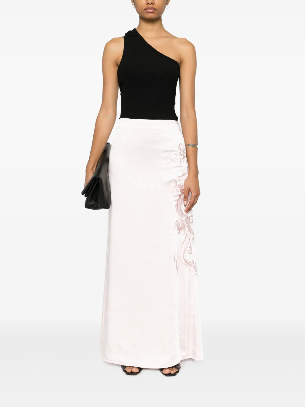 Pam Embroidered Maxi Skirt