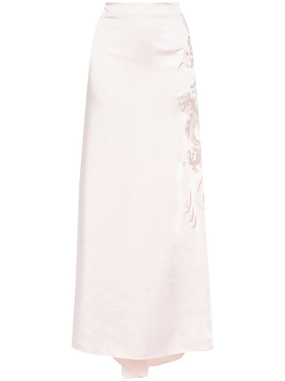 Pam Embroidered Maxi Skirt