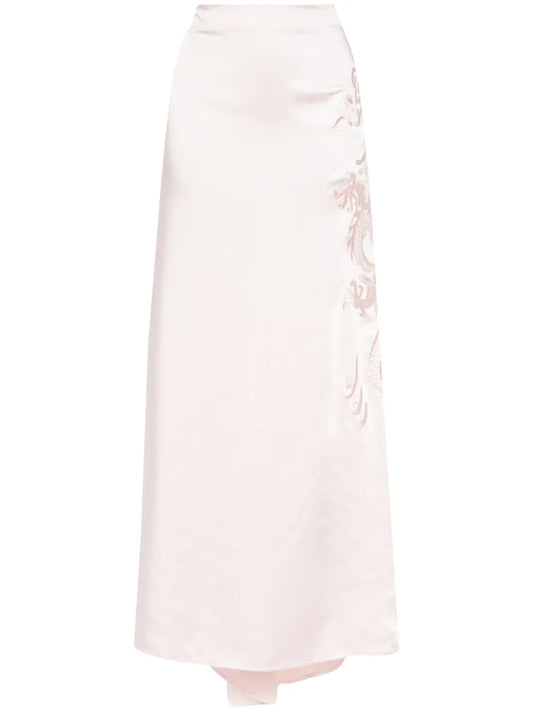 Pam Embroidered Maxi Skirt