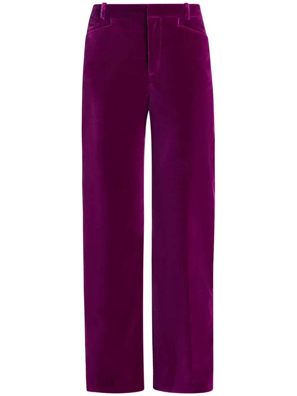 Velvet Flare Trousers