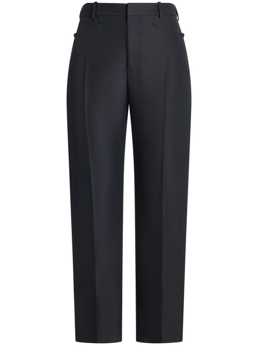 Tailored Straight-Leg Trousers