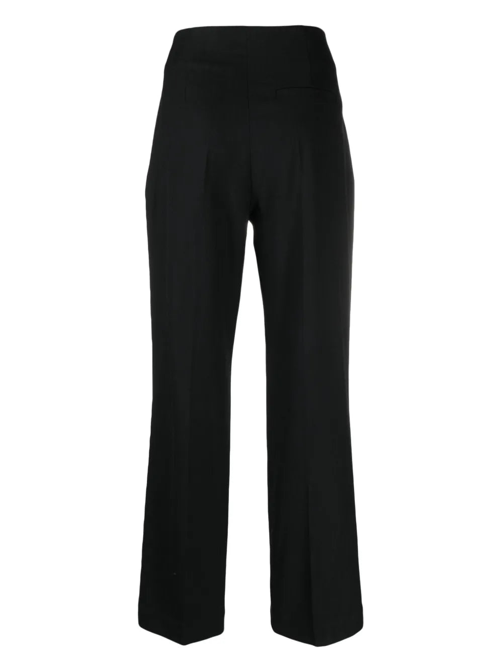 Fine-Knit Tailored Trousers