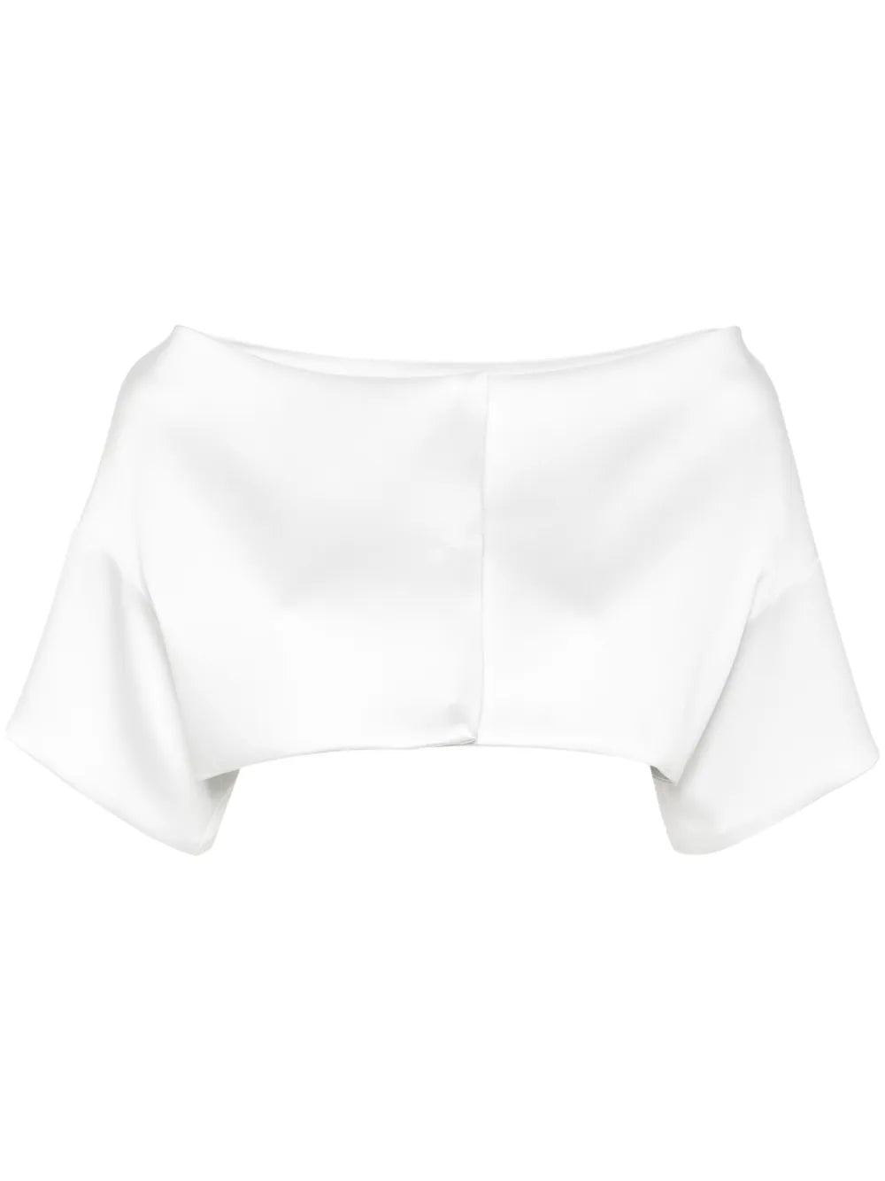 Drop-Shoulder Cropped Jacket