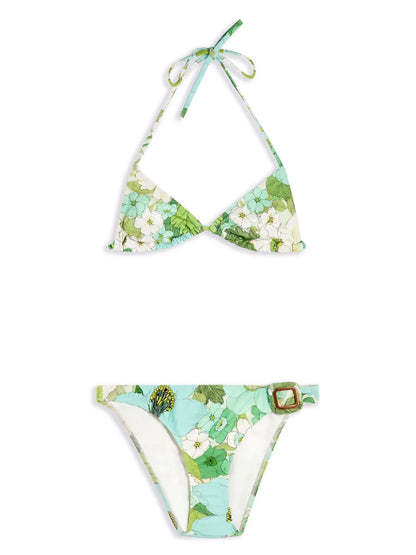 Floral Print Bikini Set
