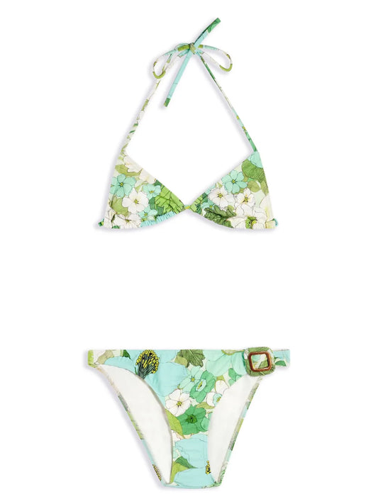Floral Print Bikini Set