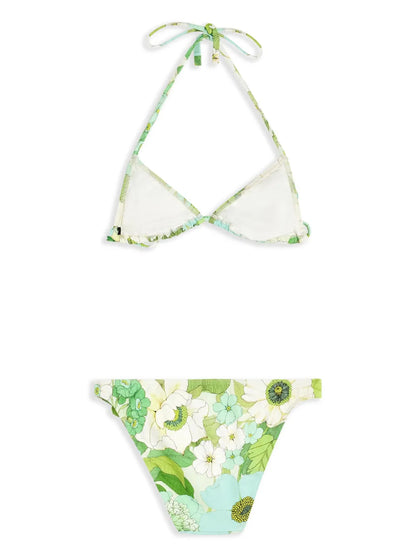 Floral Print Bikini Set