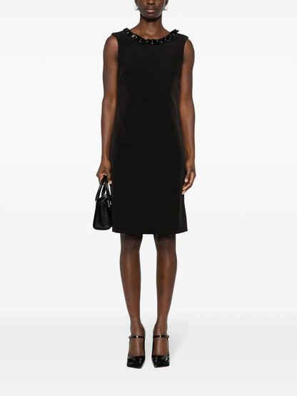 Sequin-Embellished Column Dress