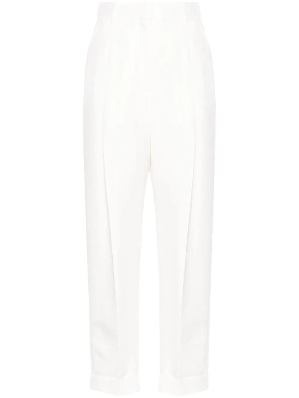 Slim-Fit Peg Trousers
