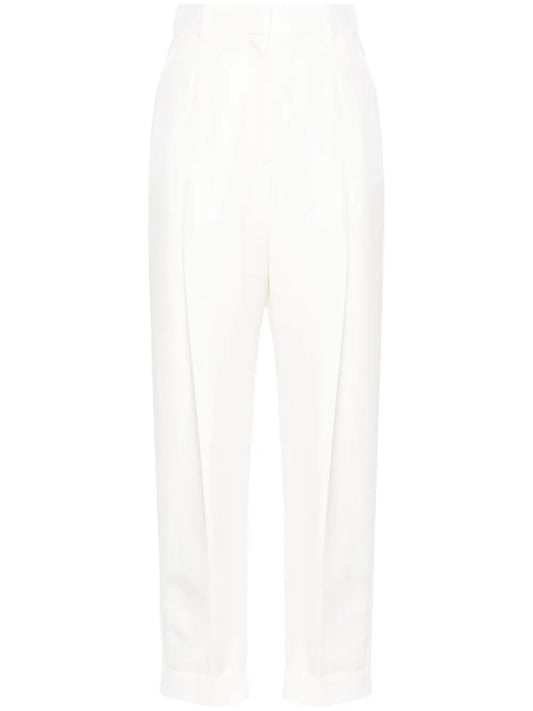Slim-Fit Peg Trousers