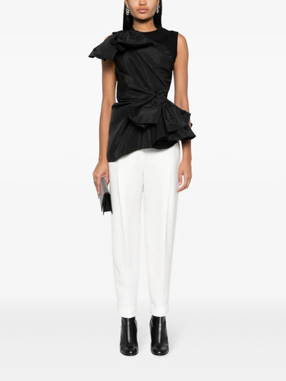 Slim-Fit Peg Trousers