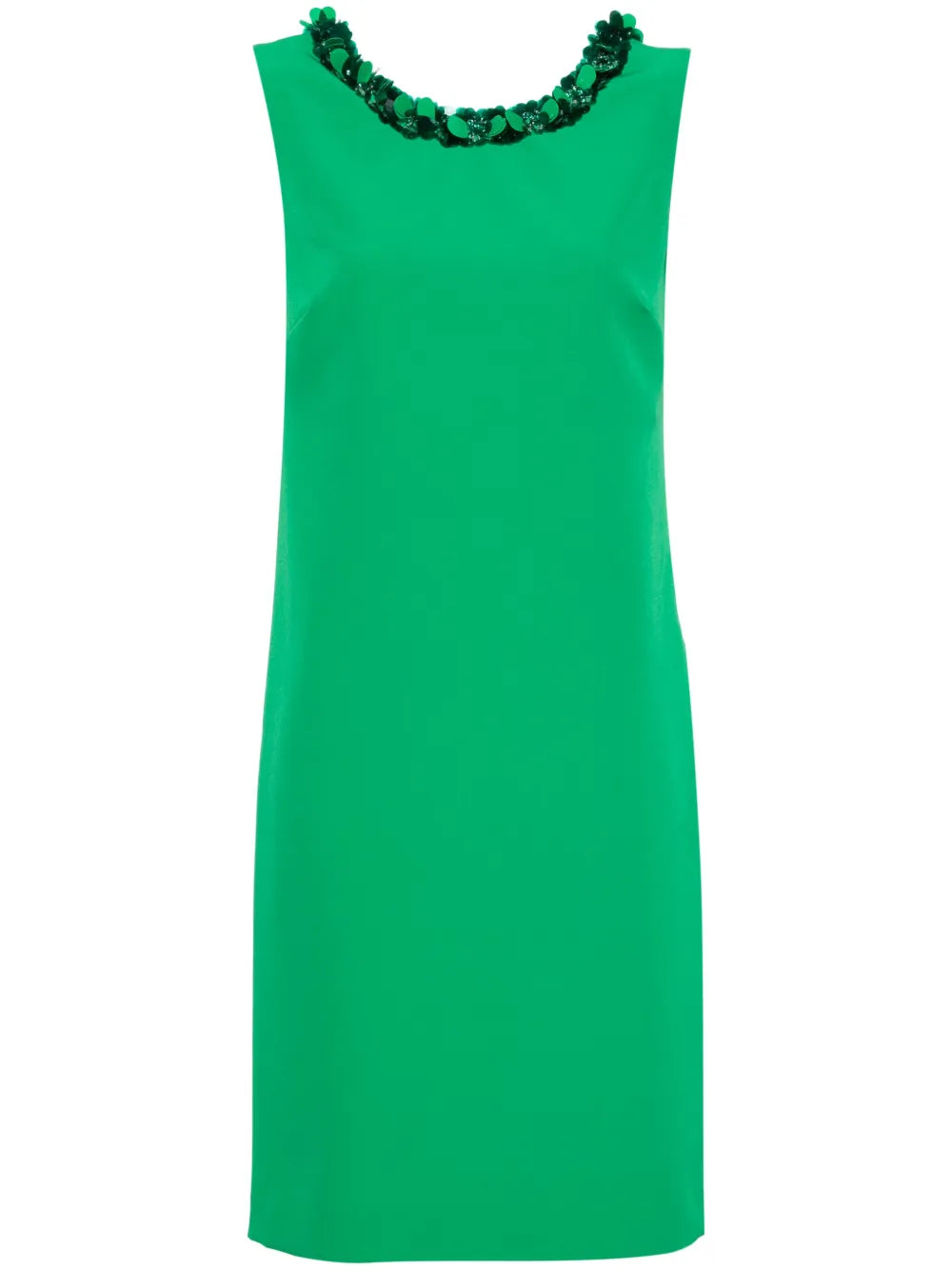 Sequin-Embellished Column Dress