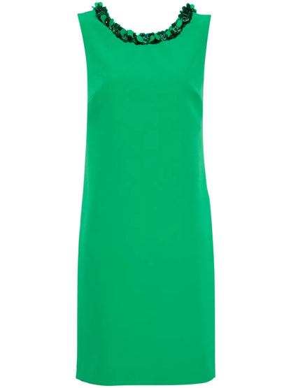 Sequin-Embellished Column Dress