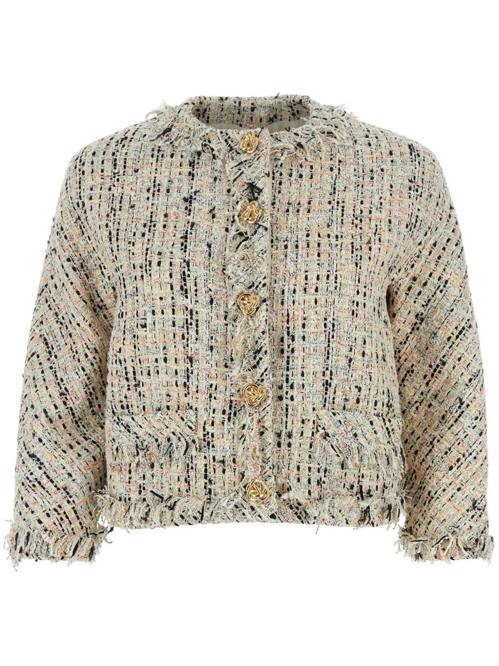 Frayed Tweed Jacket