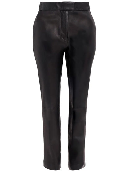 Tod Slim-Cut Leather Trousers