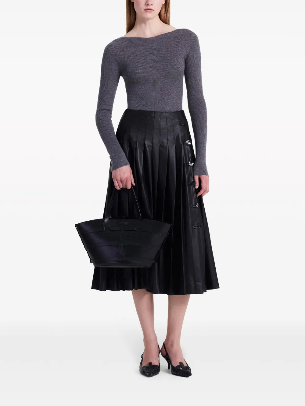 Lee Logo-Embroidered Cashmere Jumper