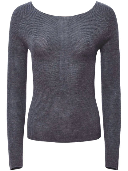 Lee Logo-Embroidered Cashmere Jumper