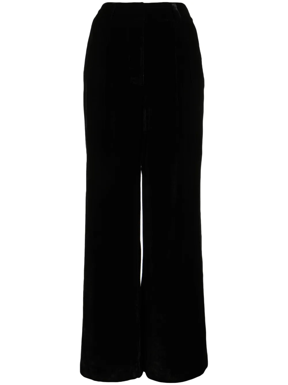 Veronica Velvet Wide-Leg Trousers