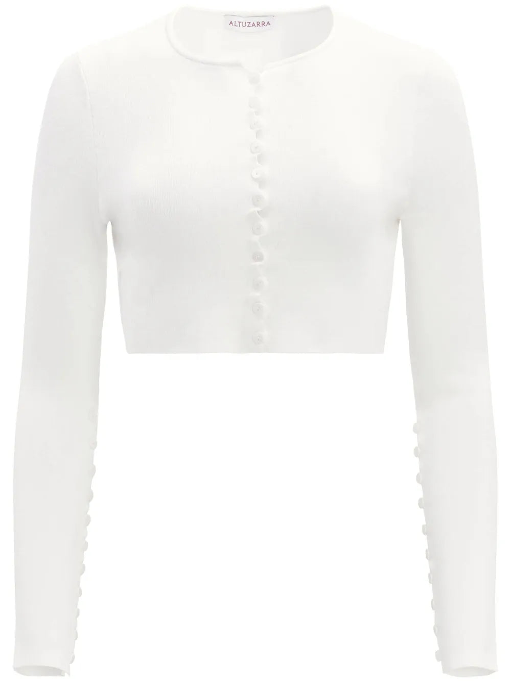 Haruni Scallop-Edge Knitted Top